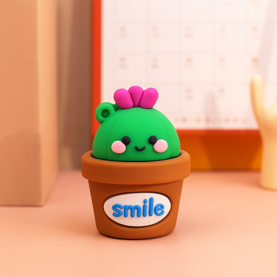 Taille-crayons cactus