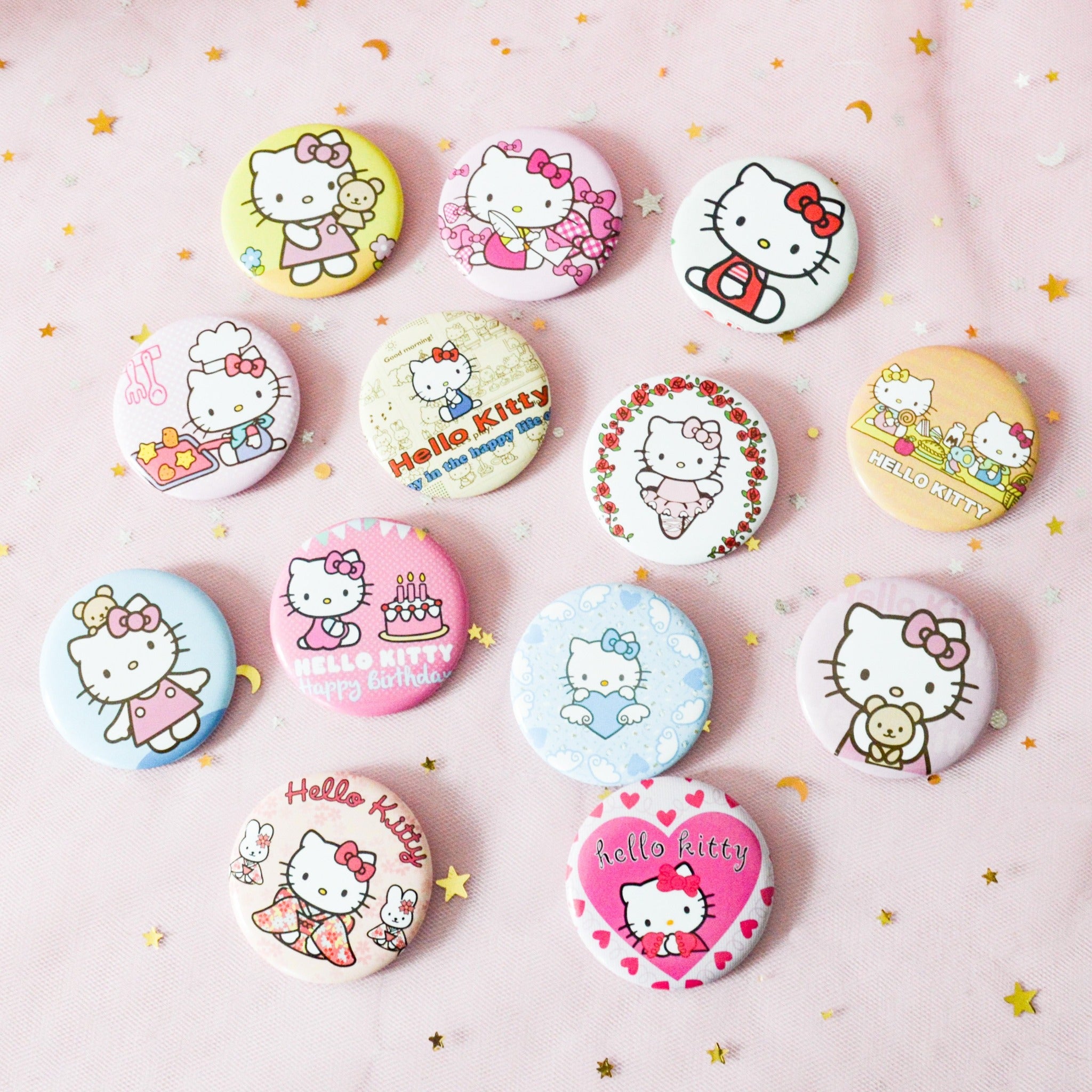 Badge Hello Kitty – Neko Kawaii