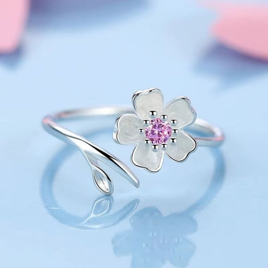 Bague fleur de sakura