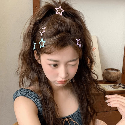 Lot de 4 barrettes à cheveux étoiles
