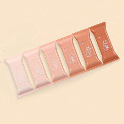 des blanco ruban en forme de sachet de biscuit dans un dégradé de marron trop adorable et gourmand