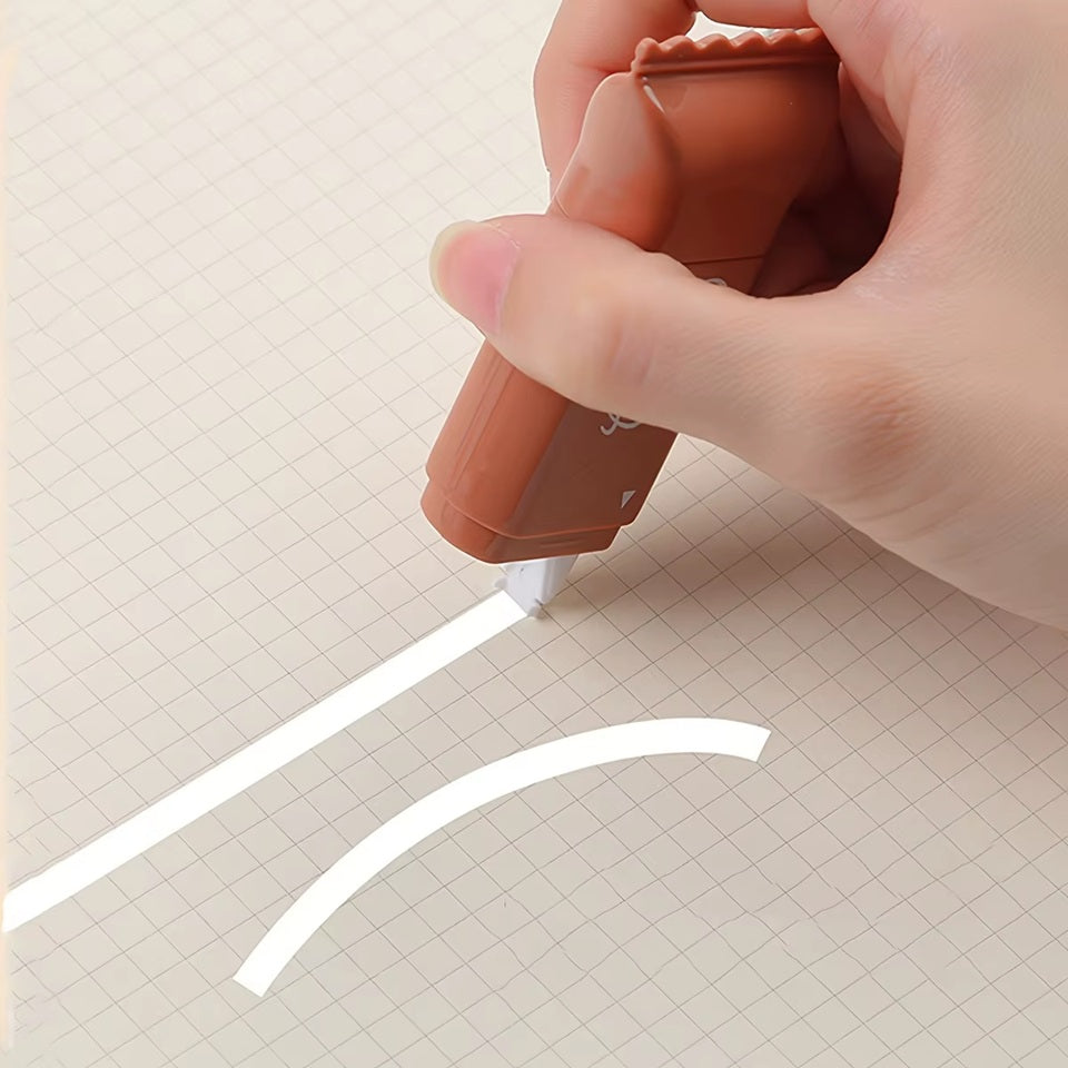 des blanco ruban en forme de sachet de biscuit dans un dégradé de marron trop adorable et gourmand