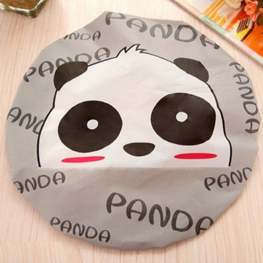 Bonnet de douche panda