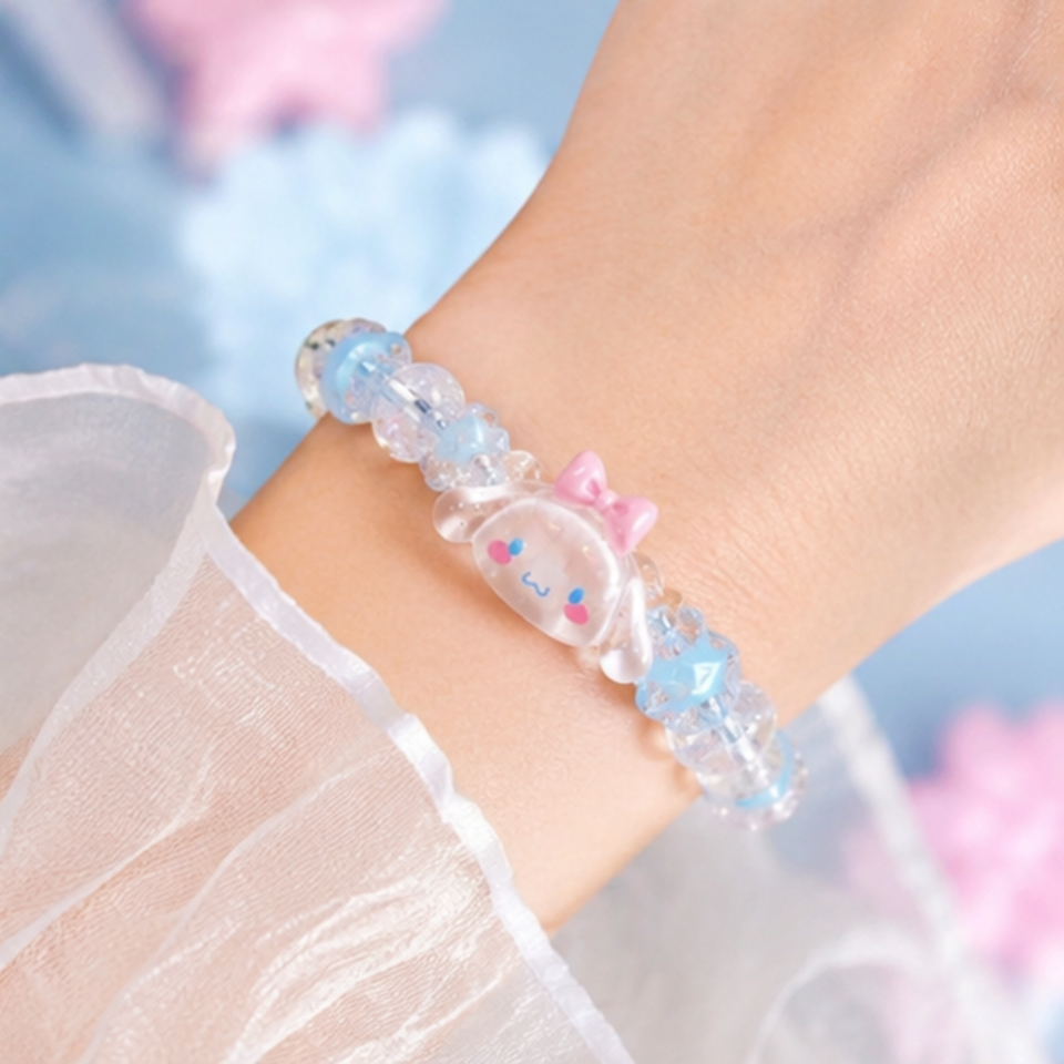 Bracelet perles Cinnamoroll