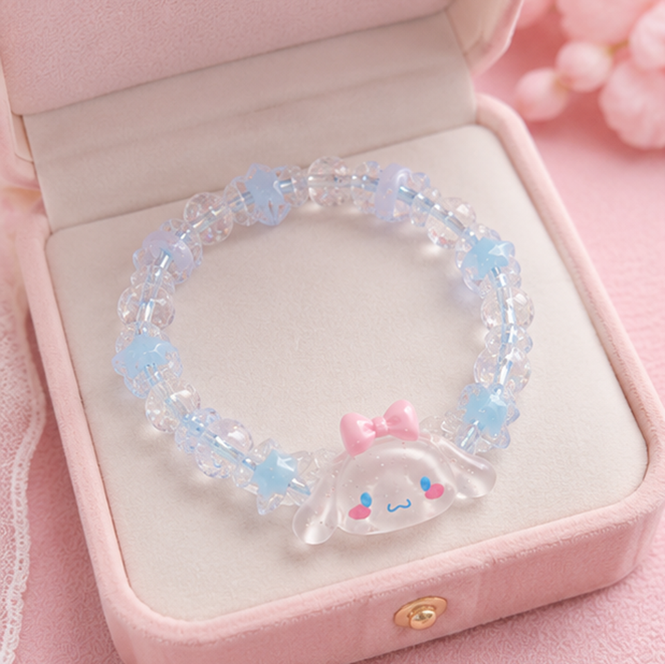 Bracelet perles Cinnamoroll