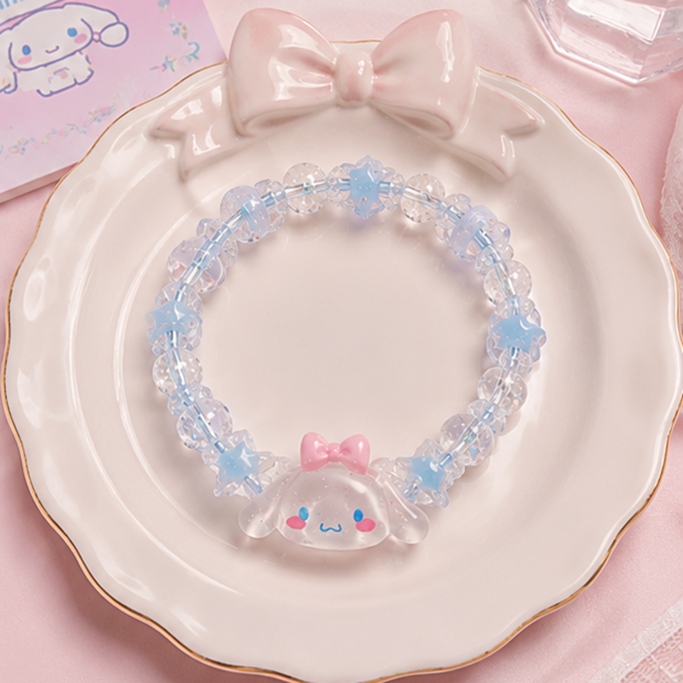 Bracelet perles Cinnamoroll