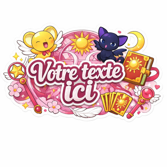 Sticker personnalisé Card Captor Sakura