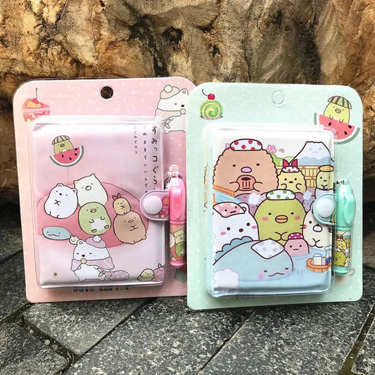 Carnet Sumikko Gurashi + mini stylo