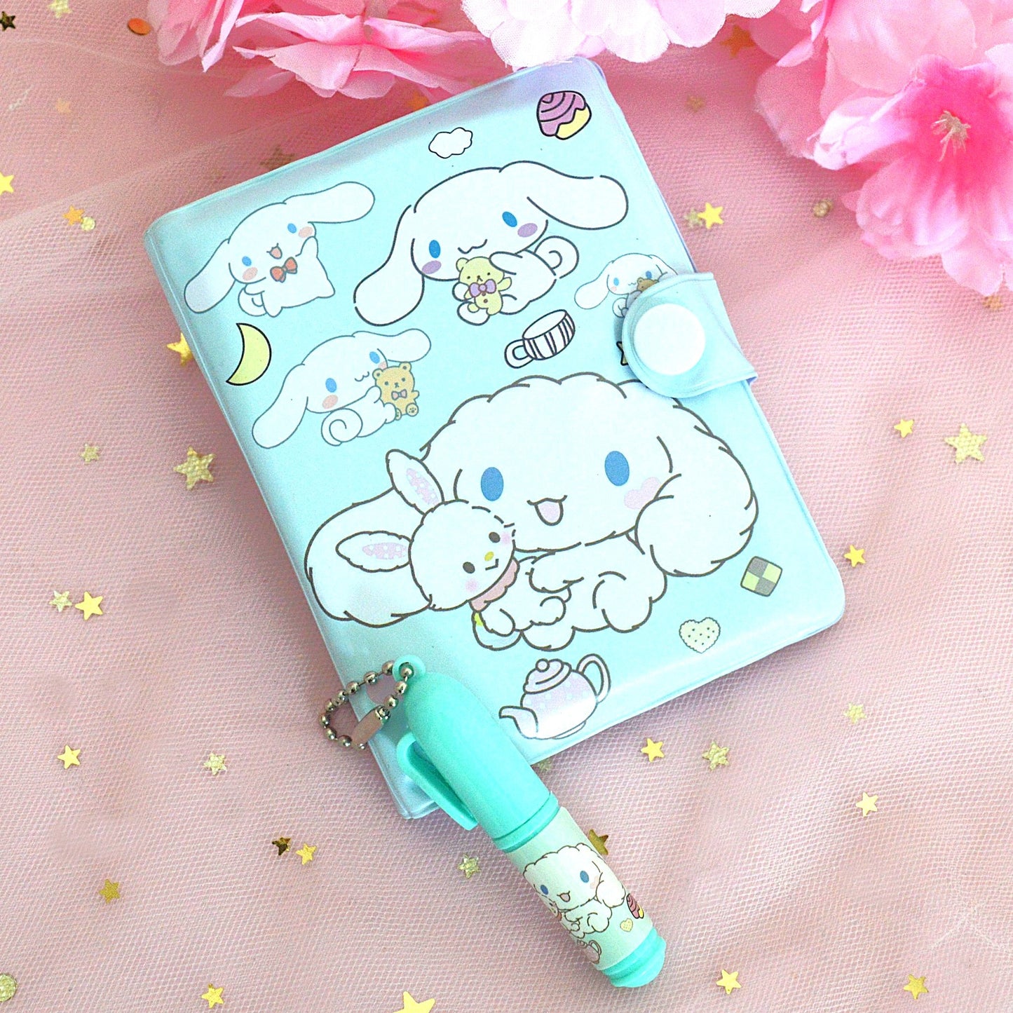 Carnet Cinnamoroll + mini stylo