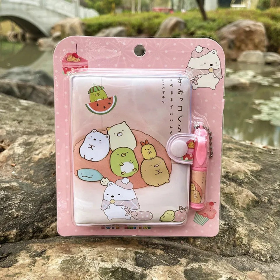 Carnet Sumikko Gurashi + mini stylo