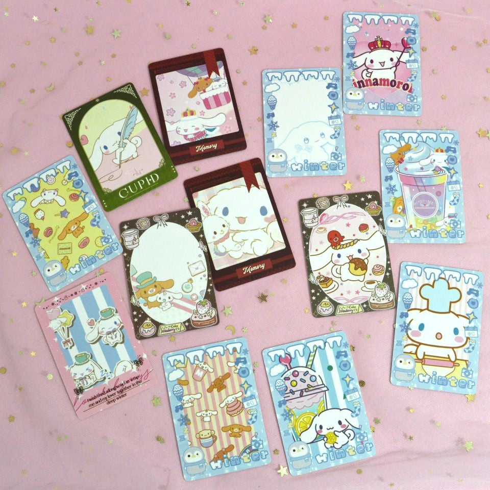 Lot de 5 cartes  Cinnamoroll à collectionner (PROMO -50%)