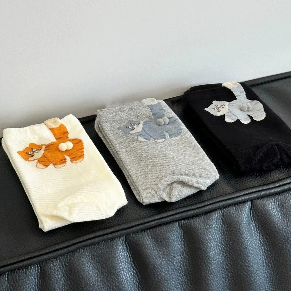 Chaussettes les coucougnettes du chat