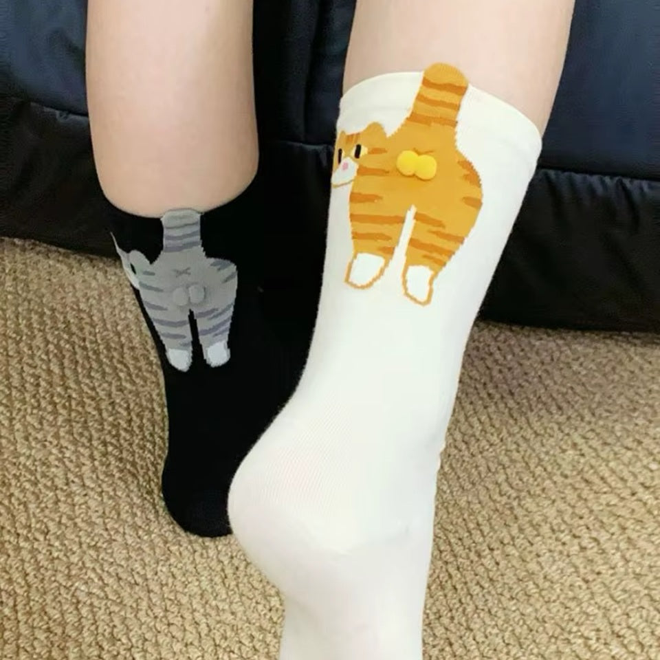 Chaussettes les coucougnettes du chat