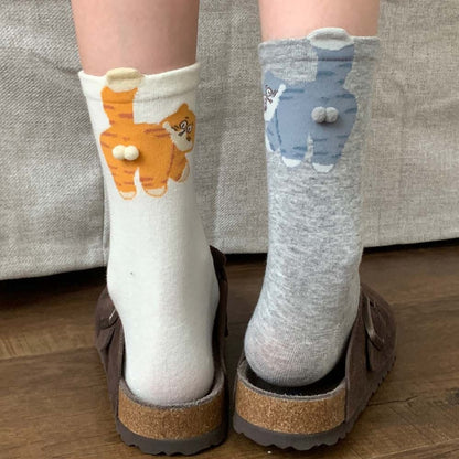 Chaussettes les coucougnettes du chat