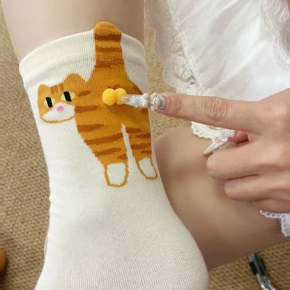 Chaussettes les coucougnettes du chat