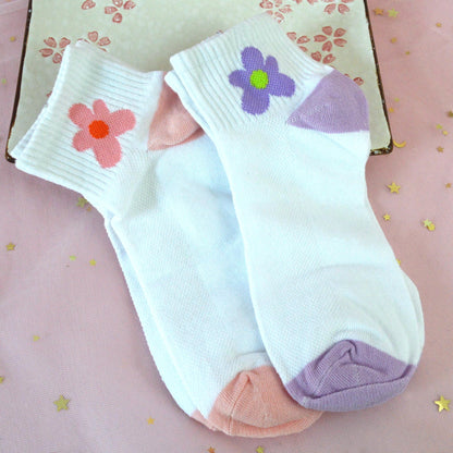 Chaussettes petites fleurs