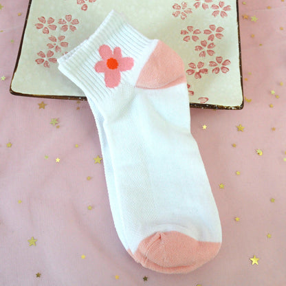 Chaussettes petites fleurs