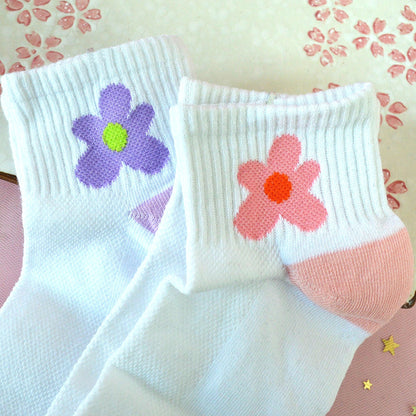 Chaussettes petites fleurs