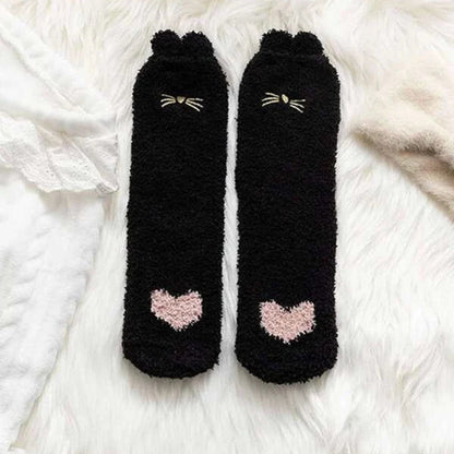 Chaussettes pilou cat lover