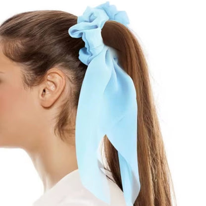 Chouchou foulard pastel