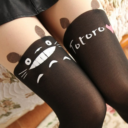 Collants motif Totoro