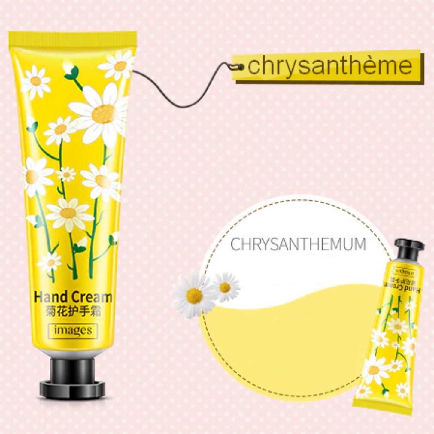 Crème pour les mains au chrysanthème