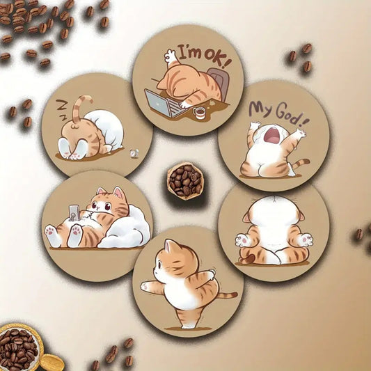 Dessous de verre chibi chat