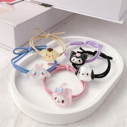 Lot de 5 élastiques à cheveux Sanrio