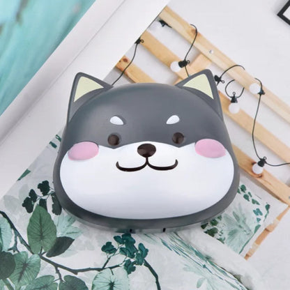 Etui à lentilles shiba inu