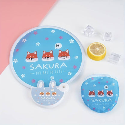 Eventail de poche pliable kawaii