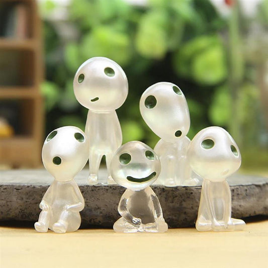 Lot de 5 figurines Kodama