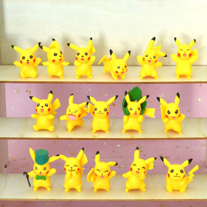 des figurines aussi jaunes et mignonnes que Pikachu. Dans différentes positions et expressions, ces figurines Pikachu sont de véritables trésors à collectionner.