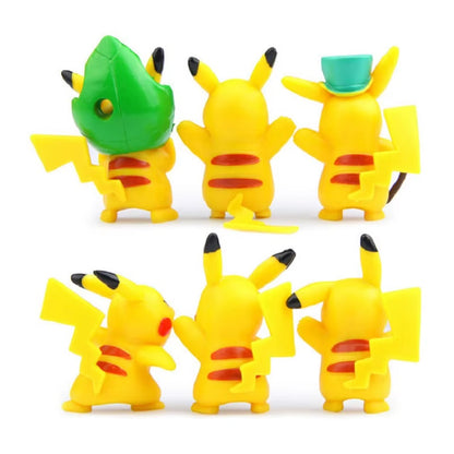 des figurines aussi jaunes et mignonnes que Pikachu. Dans différentes positions et expressions, ces figurines Pikachu sont de véritables trésors à collectionner.