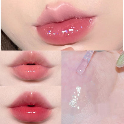 Gloss pailleté en forme de pot de miel