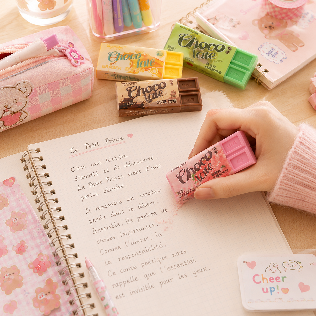 Gomme tablette de chocolat