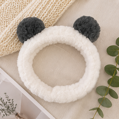 Headband panda gris  (PROMO -20%)