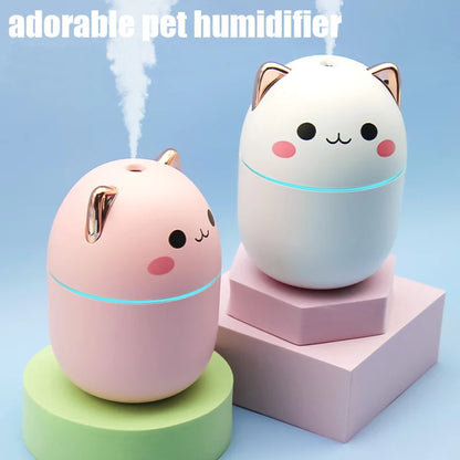 Humidificateur en forme de chat