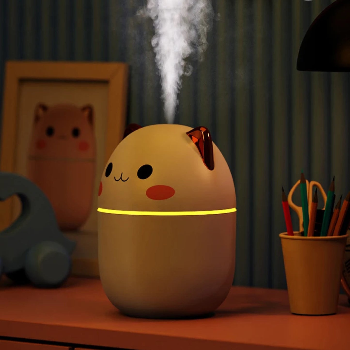 Humidificateur en forme de chat