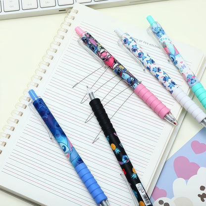 un lot de 5 stylos au design coloré et mignon de Stitch et Angel