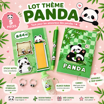 Lot thème panda