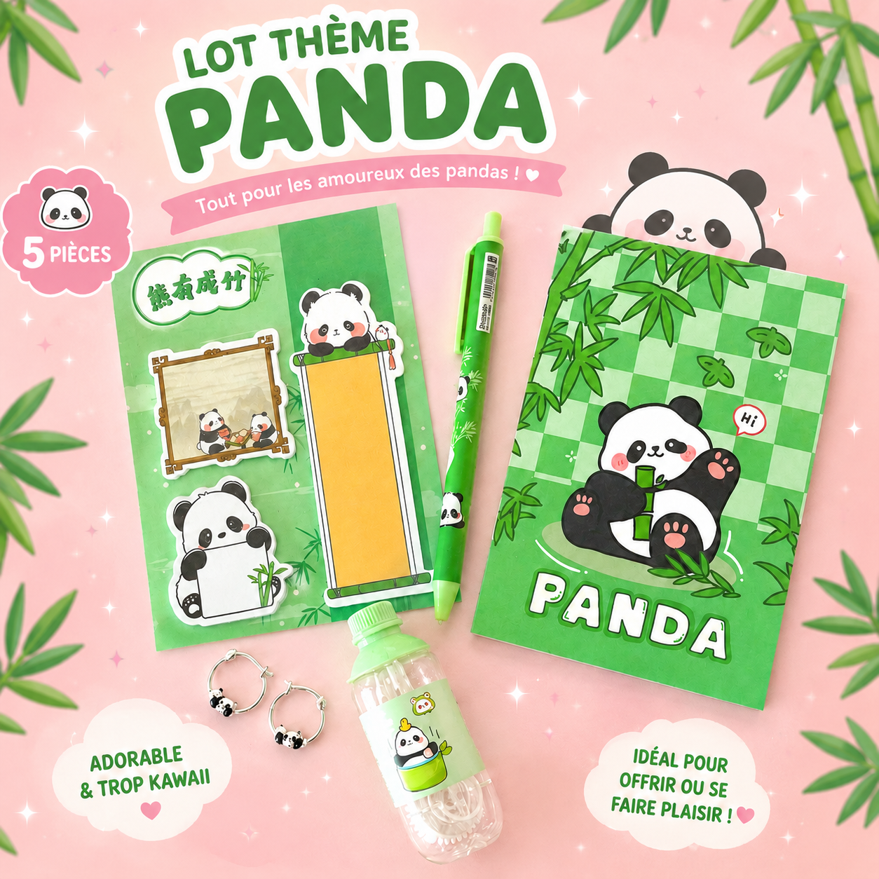 Lot thème panda