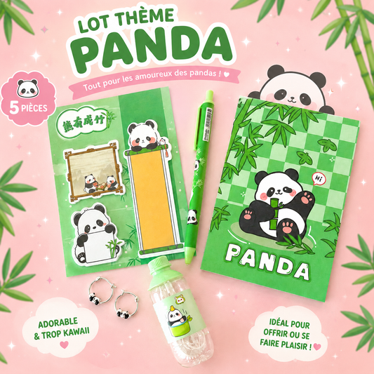 Lot thème panda