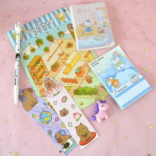 Lot kawaii papeterie