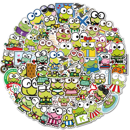 Lot de 20 stickers Keroppi