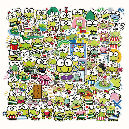 Lot de 20 stickers Keroppi