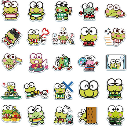 Lot de 20 stickers Keroppi