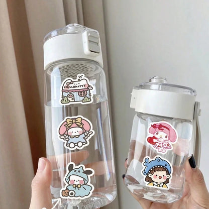 un lot de 20 stickers inspirés des personnages de Sanrio. Adorables et trop mignons, idéals pour le scrapbooking !