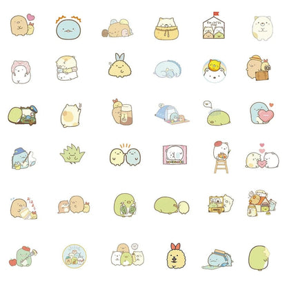 Lot de 20 stickers Sumikko Gurashi