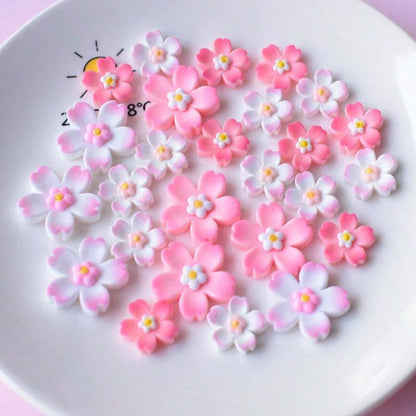Lot de 2 magnets fleur de sakura
