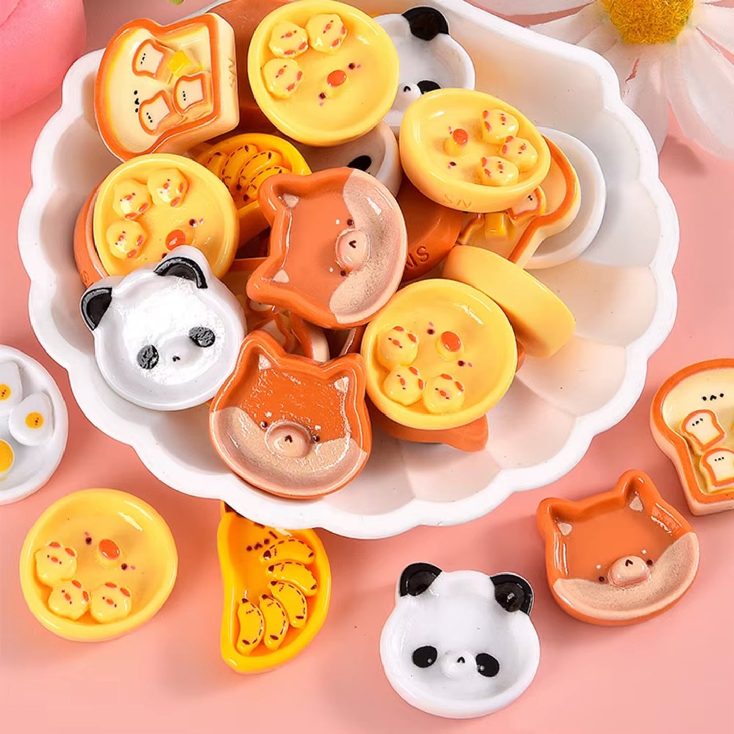 Magnet assiette kawaii